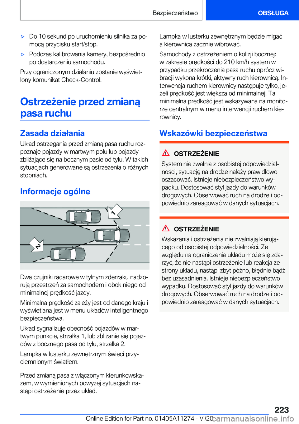 BMW 4 SERIES COUPE 2021  Instrukcja obsługi (in Polish) 'x�D�o��1�0��s�e�k�u�n�d��p�o��u�r�u�c�h�o�m�i�e�n�i�u��s�i�l�n�i�k�a��z�a��p�oj
�m�o�c�