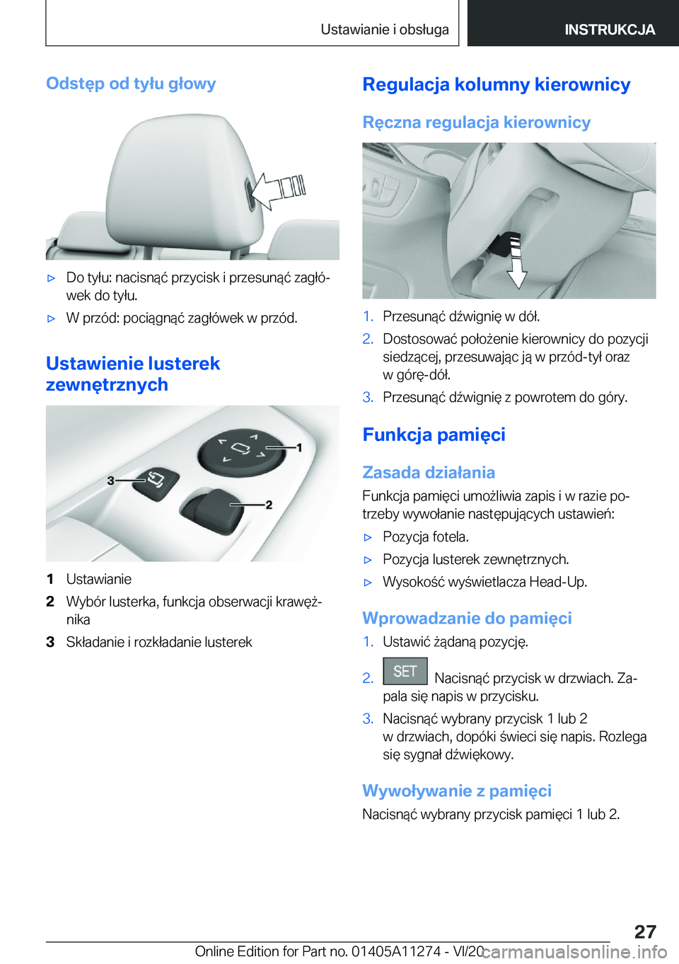 BMW 4 SERIES COUPE 2021  Instrukcja obsługi (in Polish) �O�d�s�t�
