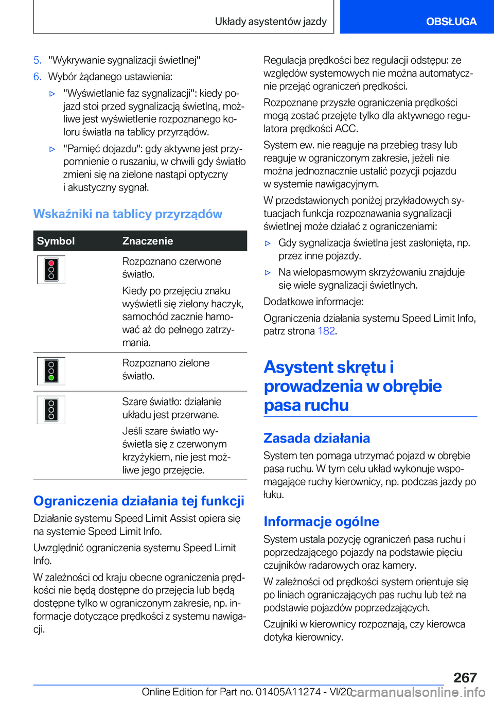 BMW 4 SERIES COUPE 2021  Instrukcja obsługi (in Polish) �5�.��W�y�k�r�y�w�a�n�i�e��s�y�g�n�a�l�i�z�a�c�j�i��w�i�e�t�l�n�e�j��6�.�W�y�b�