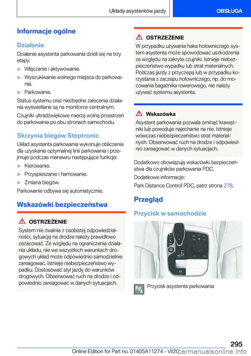 BMW 4 SERIES COUPE 2021  Instrukcja obsługi (in Polish) �I�n�f�o�r�m�a�c�j�e��o�g�