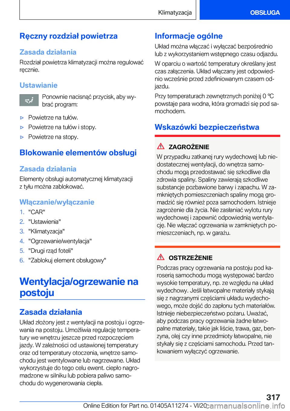 BMW 4 SERIES COUPE 2021  Instrukcja obsługi (in Polish) �R�