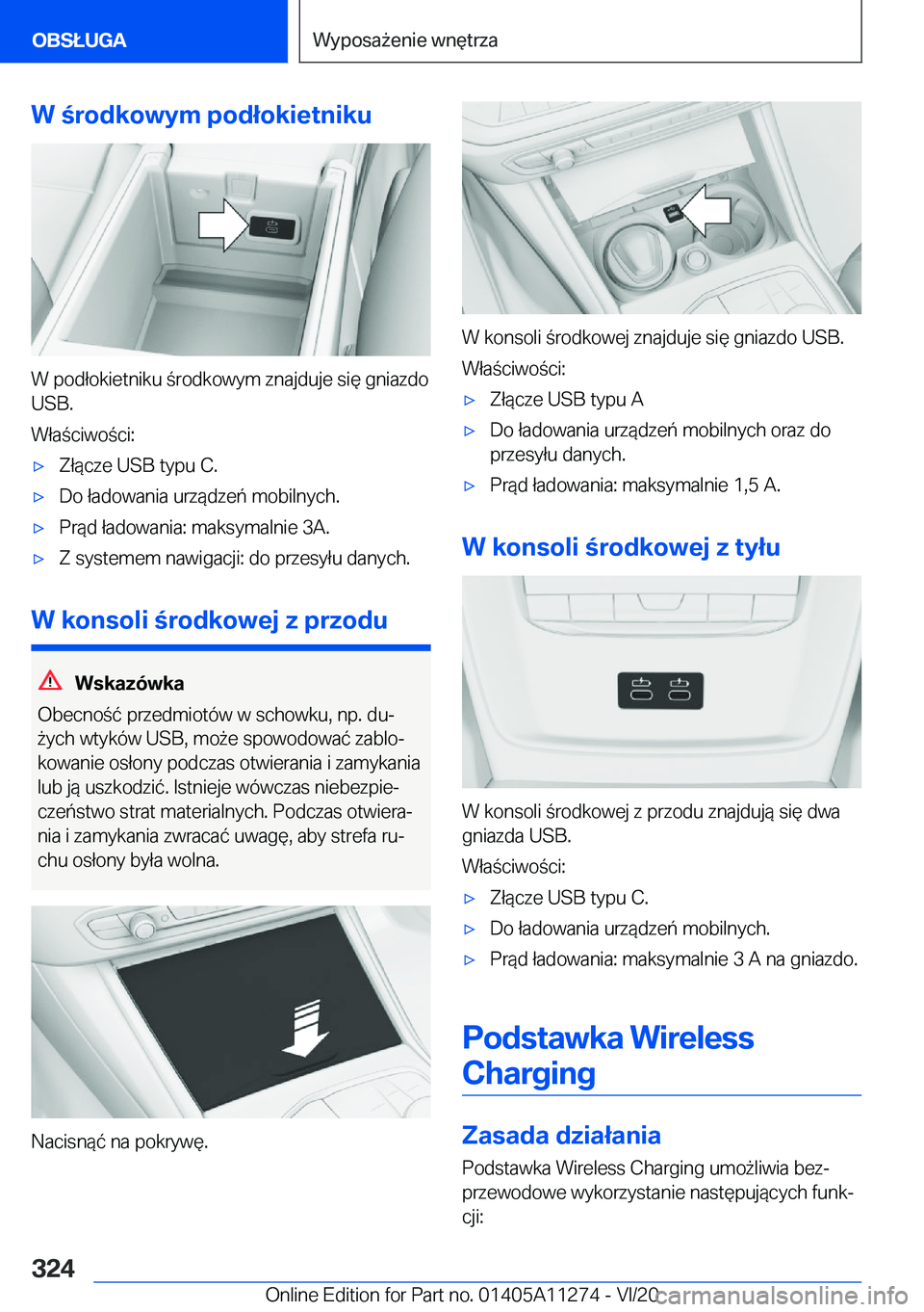 BMW 4 SERIES COUPE 2021  Instrukcja obsługi (in Polish) �W��r�o�d�k�o�w�y�m��p�o�d�ł�o�k�i�e�t�n�i�k�u
�W��p�o�d�ł�o�k�i�e�t�n�i�k�u��r�o�d�k�o�w�y�m��z�n�a�j�d�u�j�e��s�i�