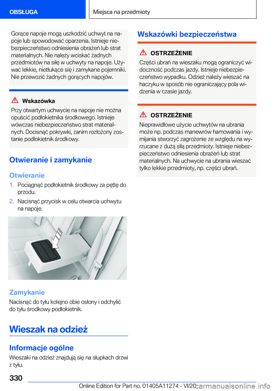 BMW 4 SERIES COUPE 2021  Instrukcja obsługi (in Polish) �G�o�r�