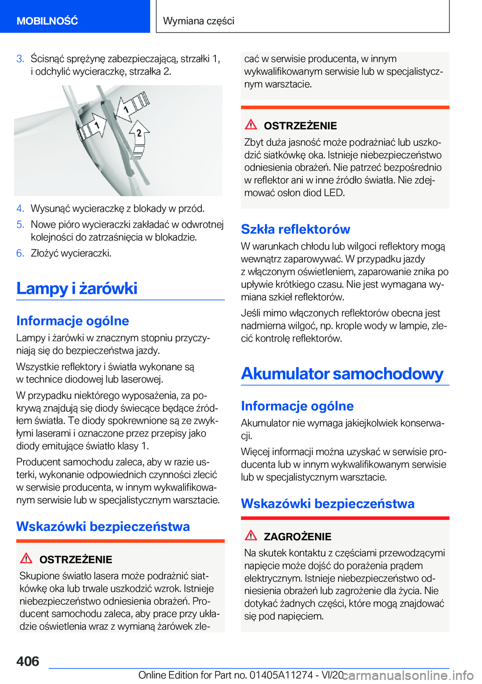 BMW 4 SERIES COUPE 2021  Instrukcja obsługi (in Polish) �3�.�c�i�s�n�