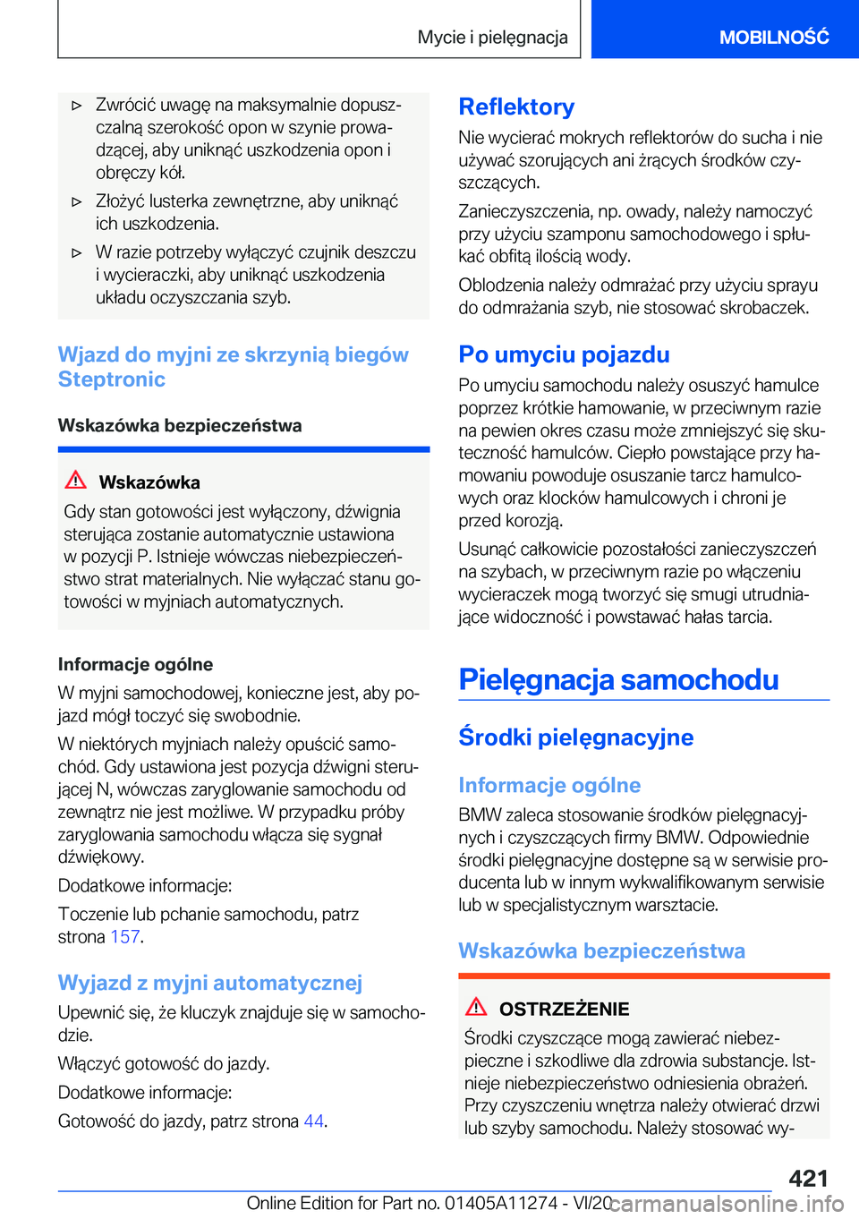 BMW 4 SERIES COUPE 2021  Instrukcja obsługi (in Polish) 'x�Z�w�r�