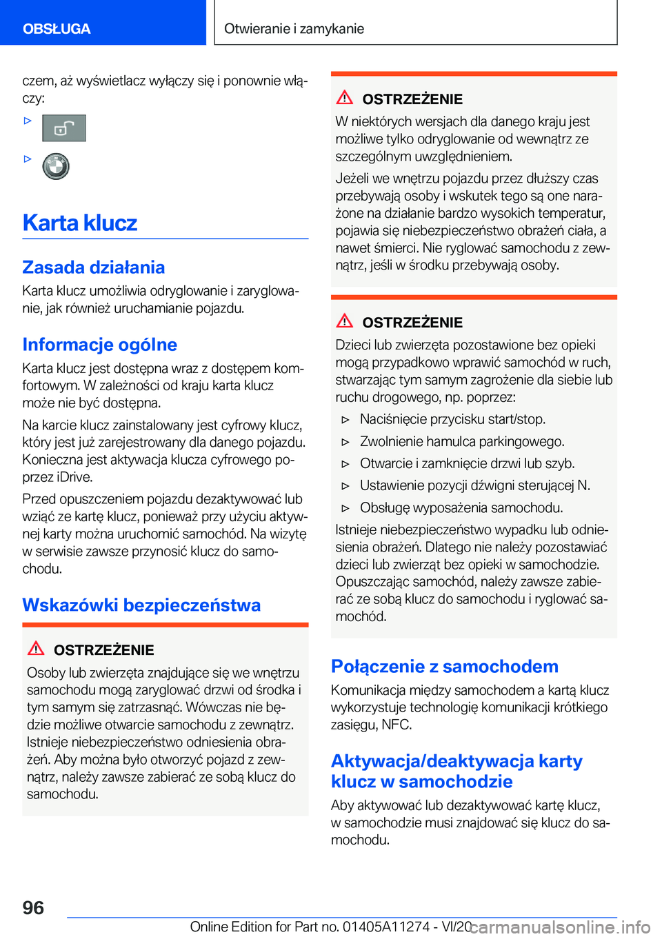 BMW 4 SERIES COUPE 2021  Instrukcja obsługi (in Polish) �c�z�e�m�,��a9��w�y�w�i�e�t�l�a�c�z��w�y�ł�