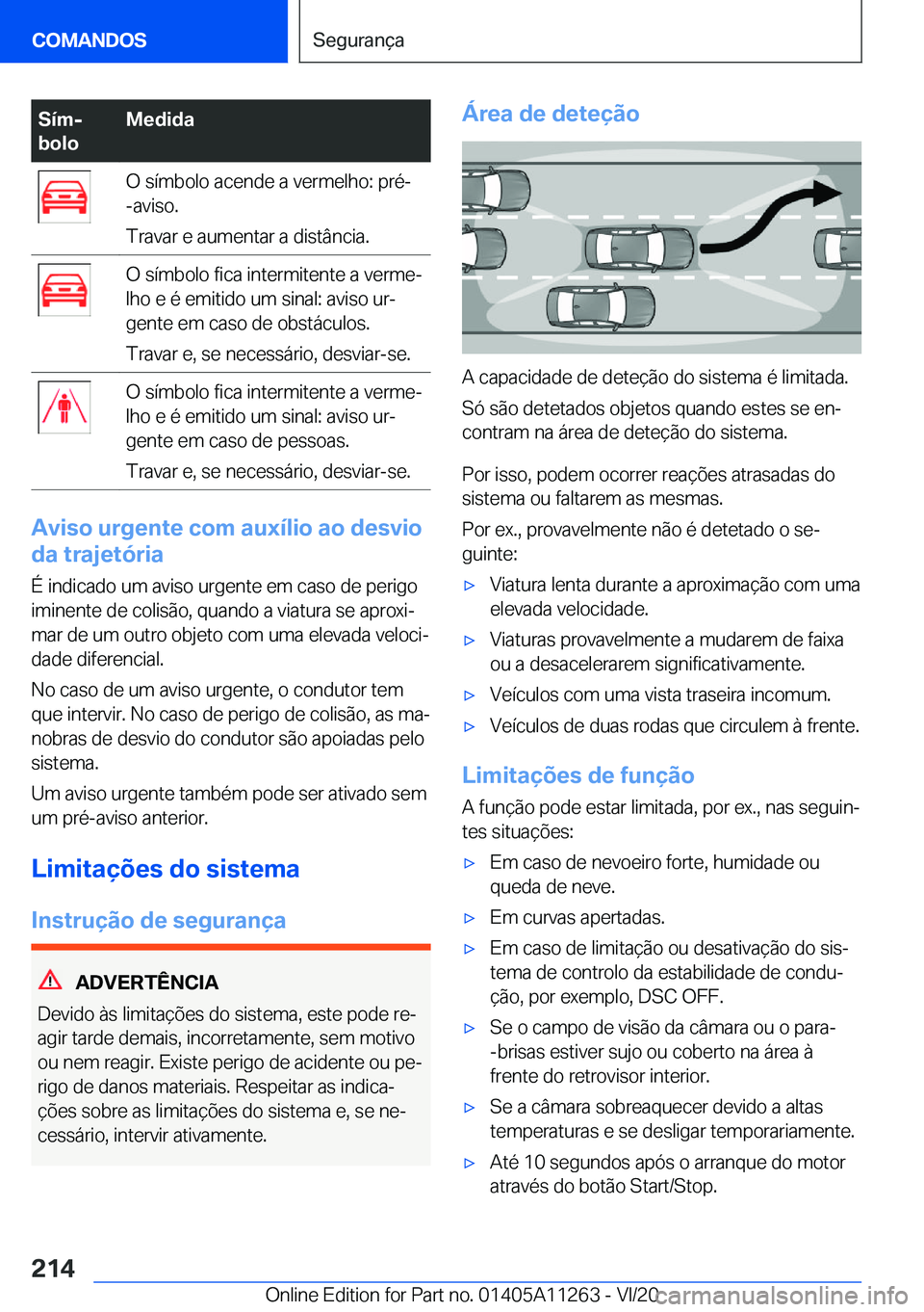 BMW 4 SERIES COUPE 2021  Manual do condutor (in Portuguese) �S�