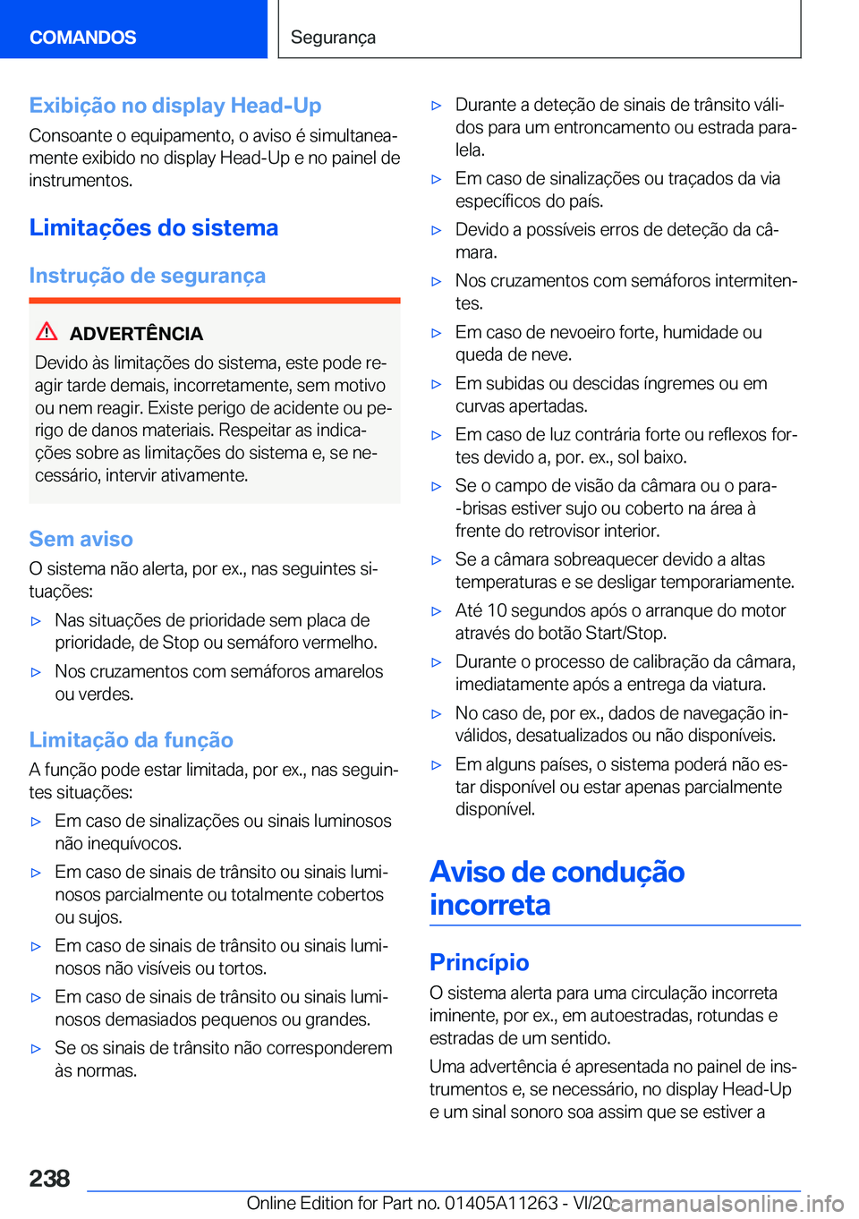 BMW 4 SERIES COUPE 2021  Manual do condutor (in Portuguese) �E�x�i�b�i�