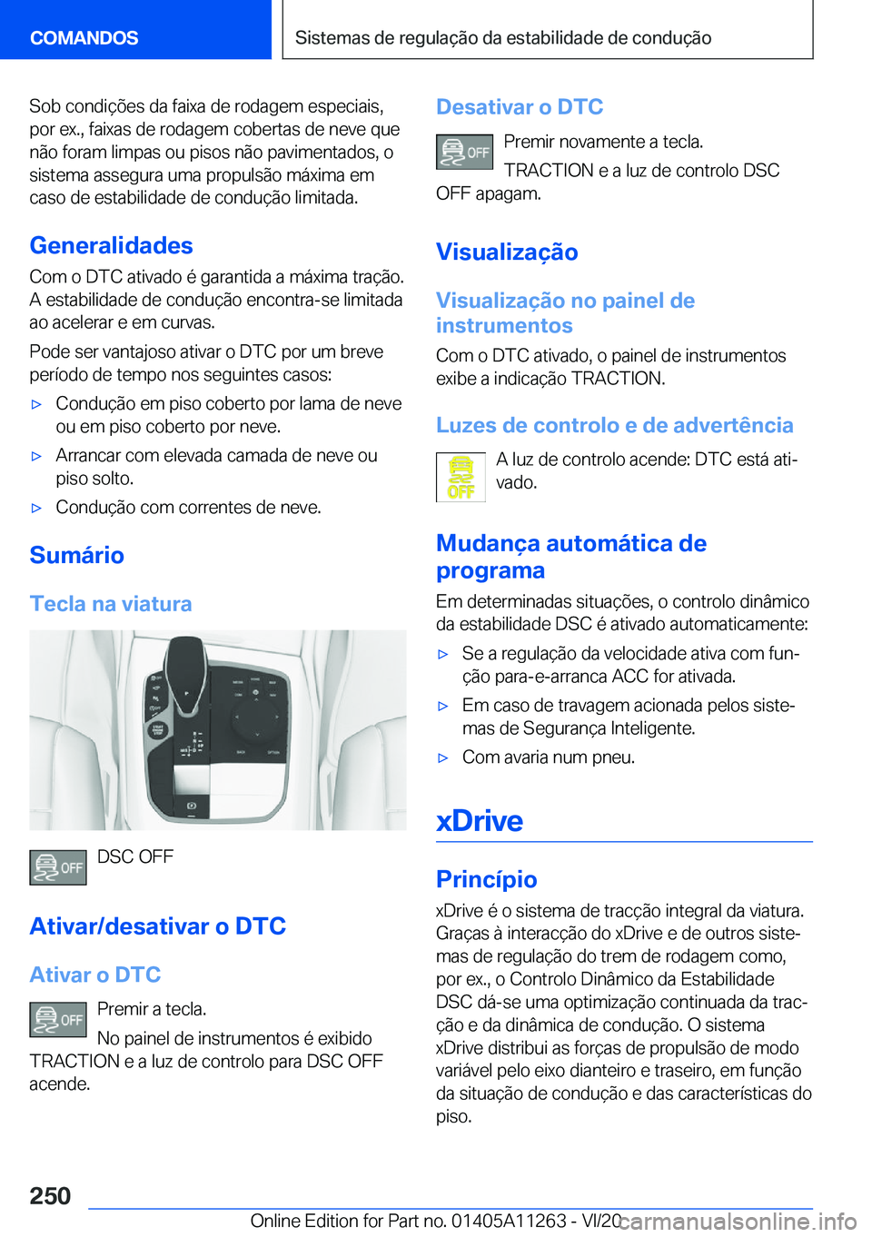 BMW 4 SERIES COUPE 2021  Manual do condutor (in Portuguese) �S�o�b��c�o�n�d�i�