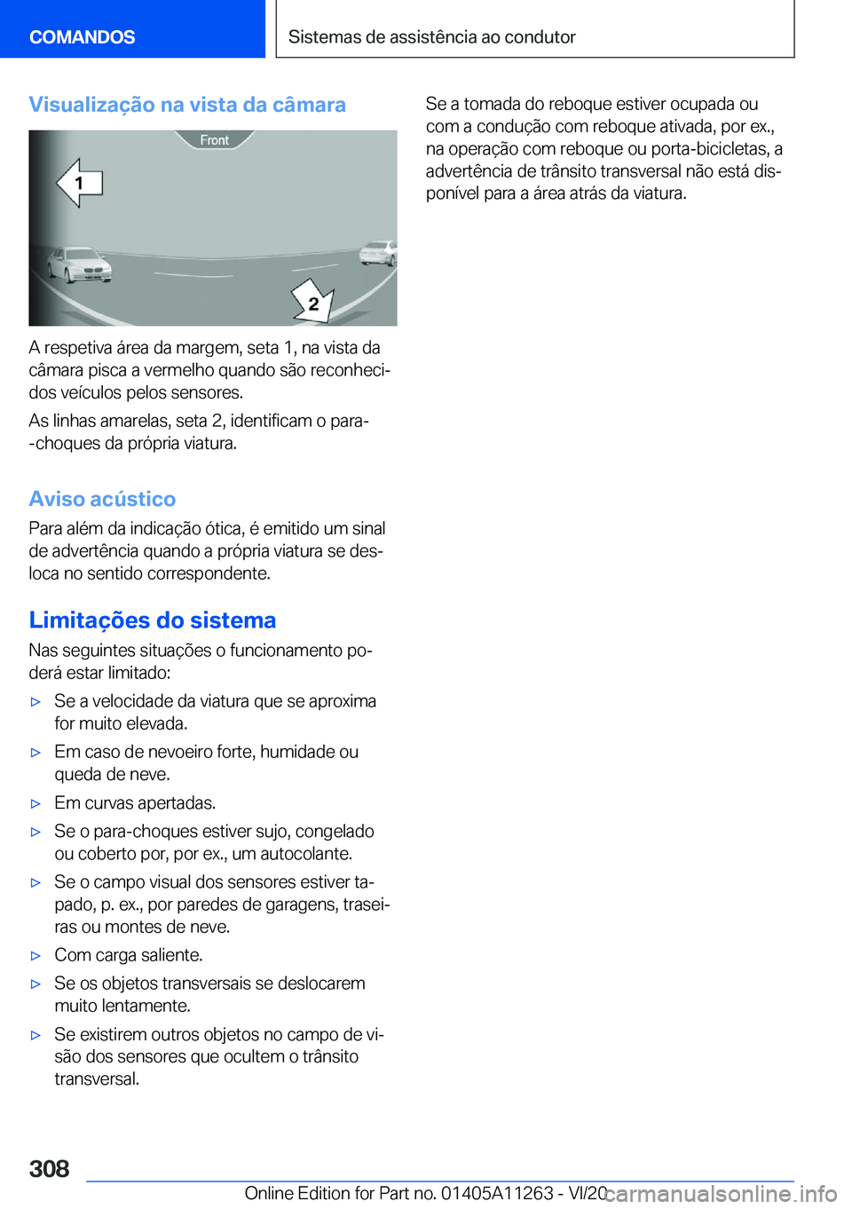 BMW 4 SERIES COUPE 2021  Manual do condutor (in Portuguese) �V�i�s�u�a�l�i�z�a�