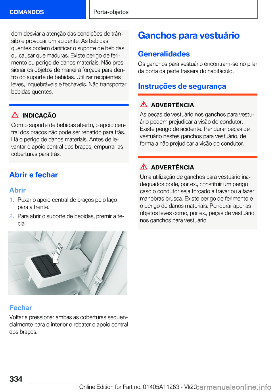 BMW 4 SERIES COUPE 2021  Manual do condutor (in Portuguese) �d�e�m��d�e�s�v�i�a�r��a��a�t�e�n�