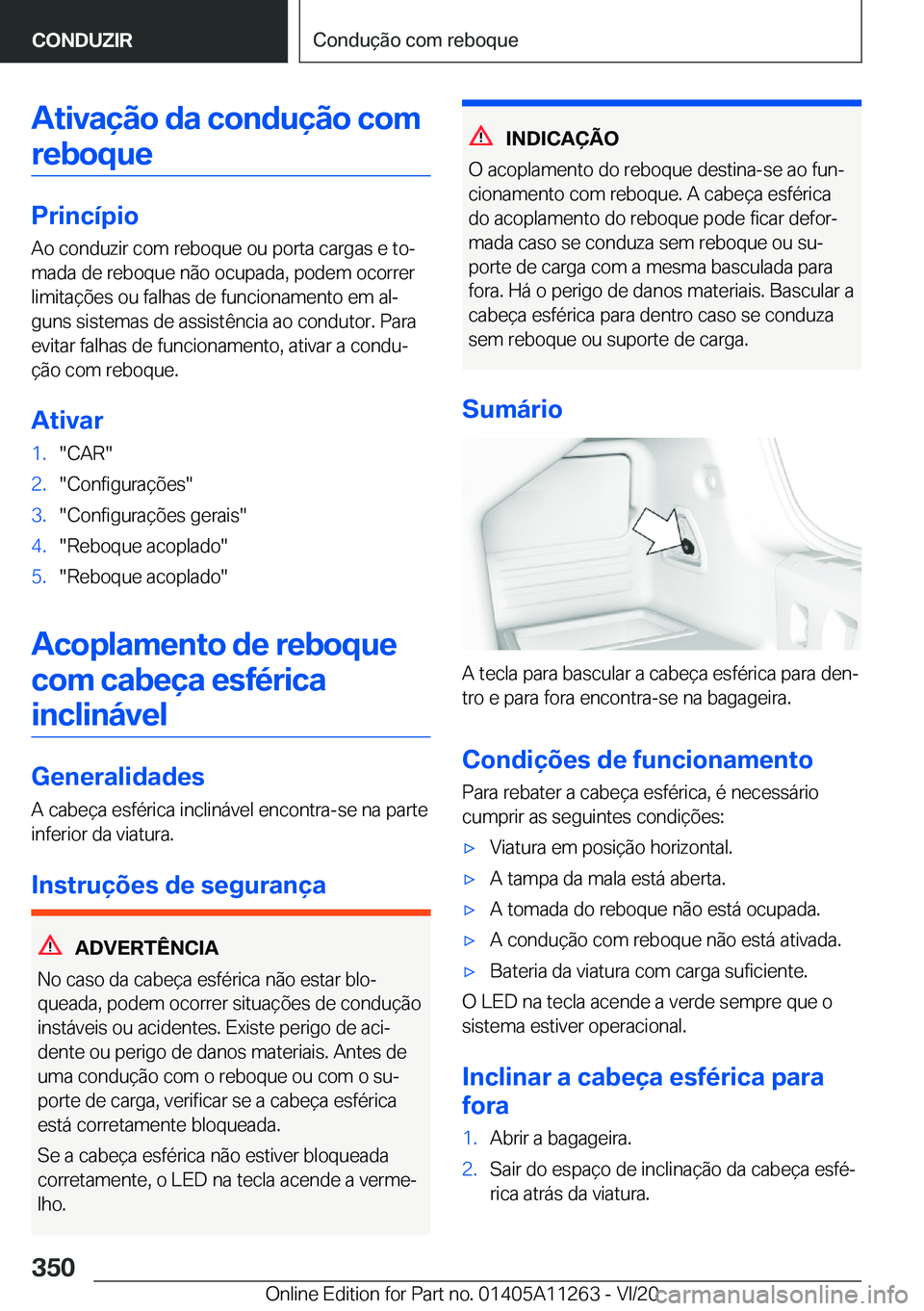 BMW 4 SERIES COUPE 2021  Manual do condutor (in Portuguese) �A�t�i�v�a�