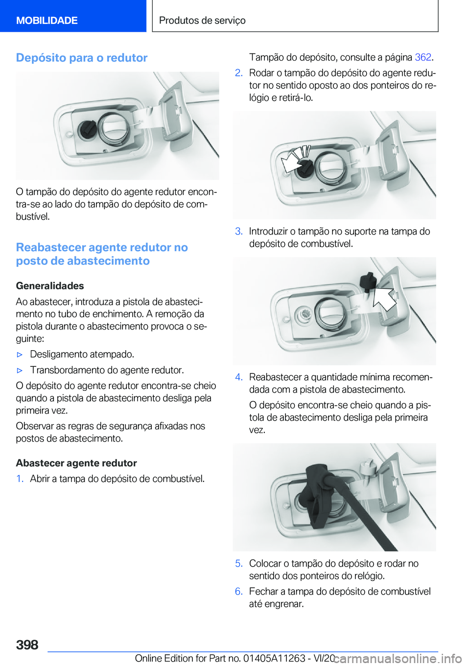 BMW 4 SERIES COUPE 2021  Manual do condutor (in Portuguese) �D�e�p�