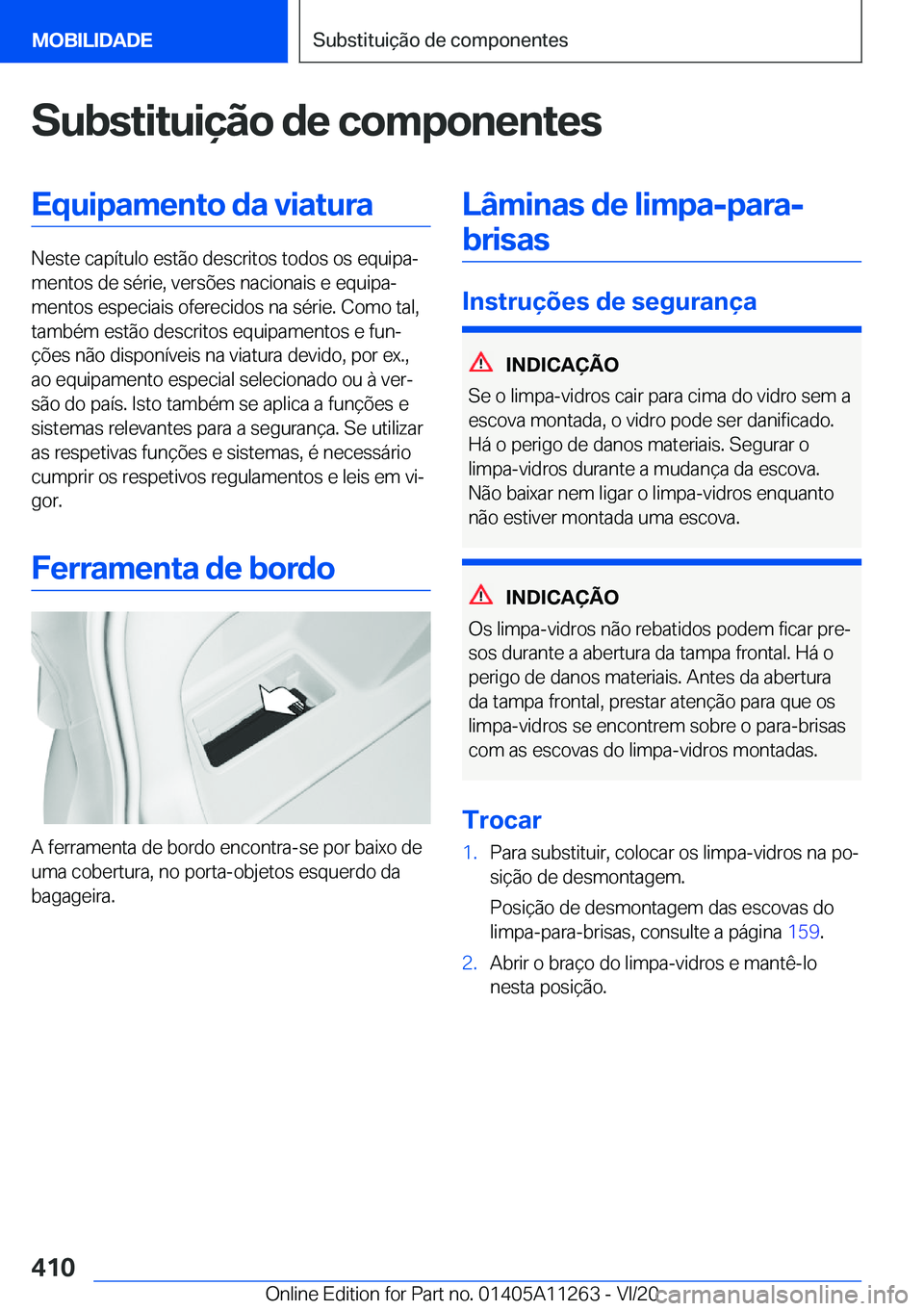 BMW 4 SERIES COUPE 2021  Manual do condutor (in Portuguese) �S�u�b�s�t�i�t�u�i�