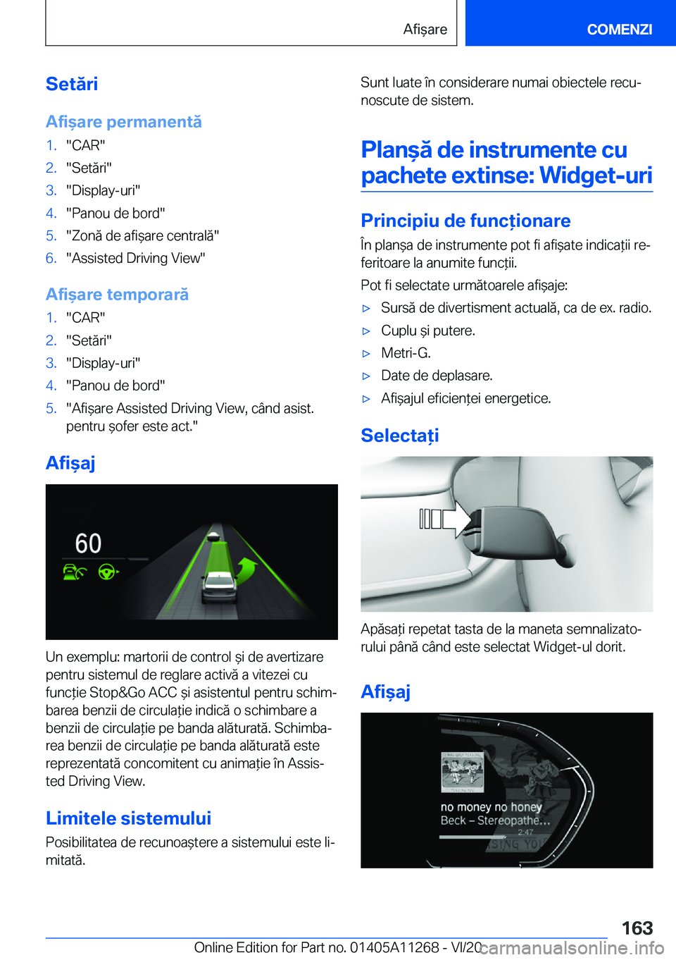 BMW 4 SERIES COUPE 2021  Ghiduri De Utilizare (in Romanian) �S�e�t�