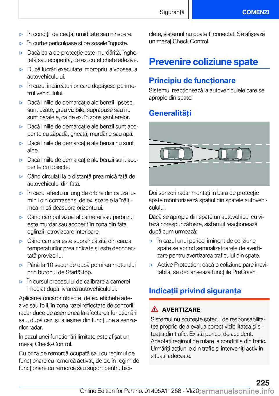 BMW 4 SERIES COUPE 2021  Ghiduri De Utilizare (in Romanian) 'x�