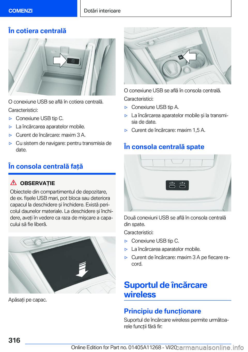 BMW 4 SERIES COUPE 2021  Ghiduri De Utilizare (in Romanian) �