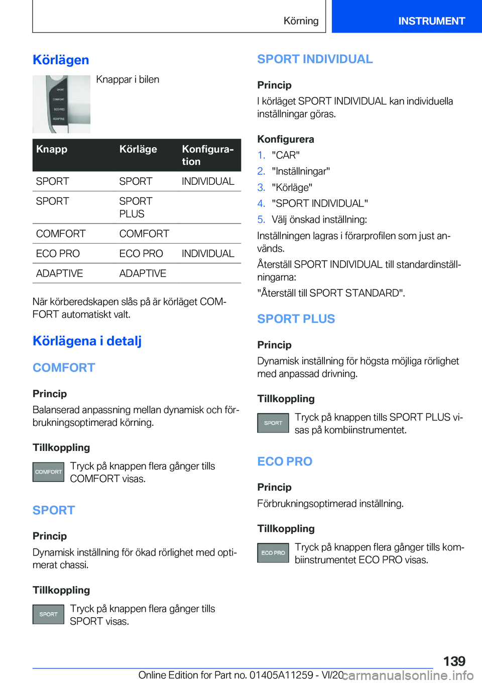 BMW 4 SERIES COUPE 2021  InstruktionsbÖcker (in Swedish) �K�