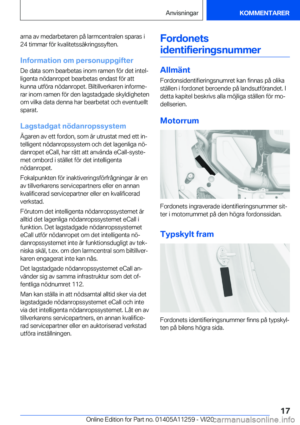 BMW 4 SERIES COUPE 2021  InstruktionsbÖcker (in Swedish) �a�r�n�a��a�v��m�e�d�a�r�b�e�t�a�r�e�n��p�å��l�a�r�m�c�e�n�t�r�a�l�e�n��s�p�a�r�a�s��i�2�4��t�i�m�m�a�r��f�
