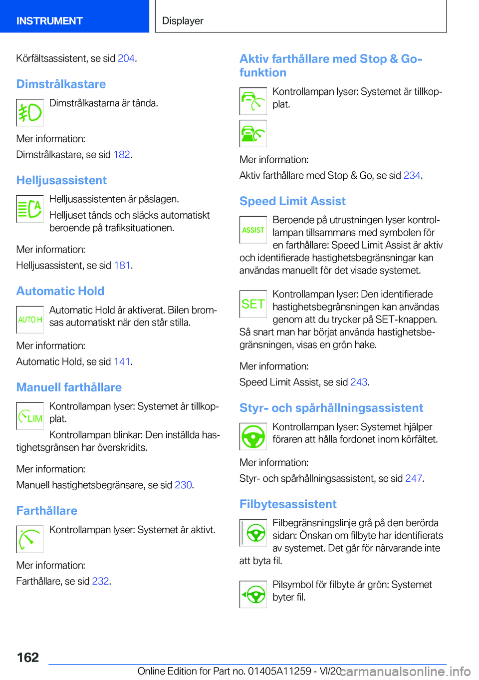 BMW 4 SERIES COUPE 2021  InstruktionsbÖcker (in Swedish) �K�