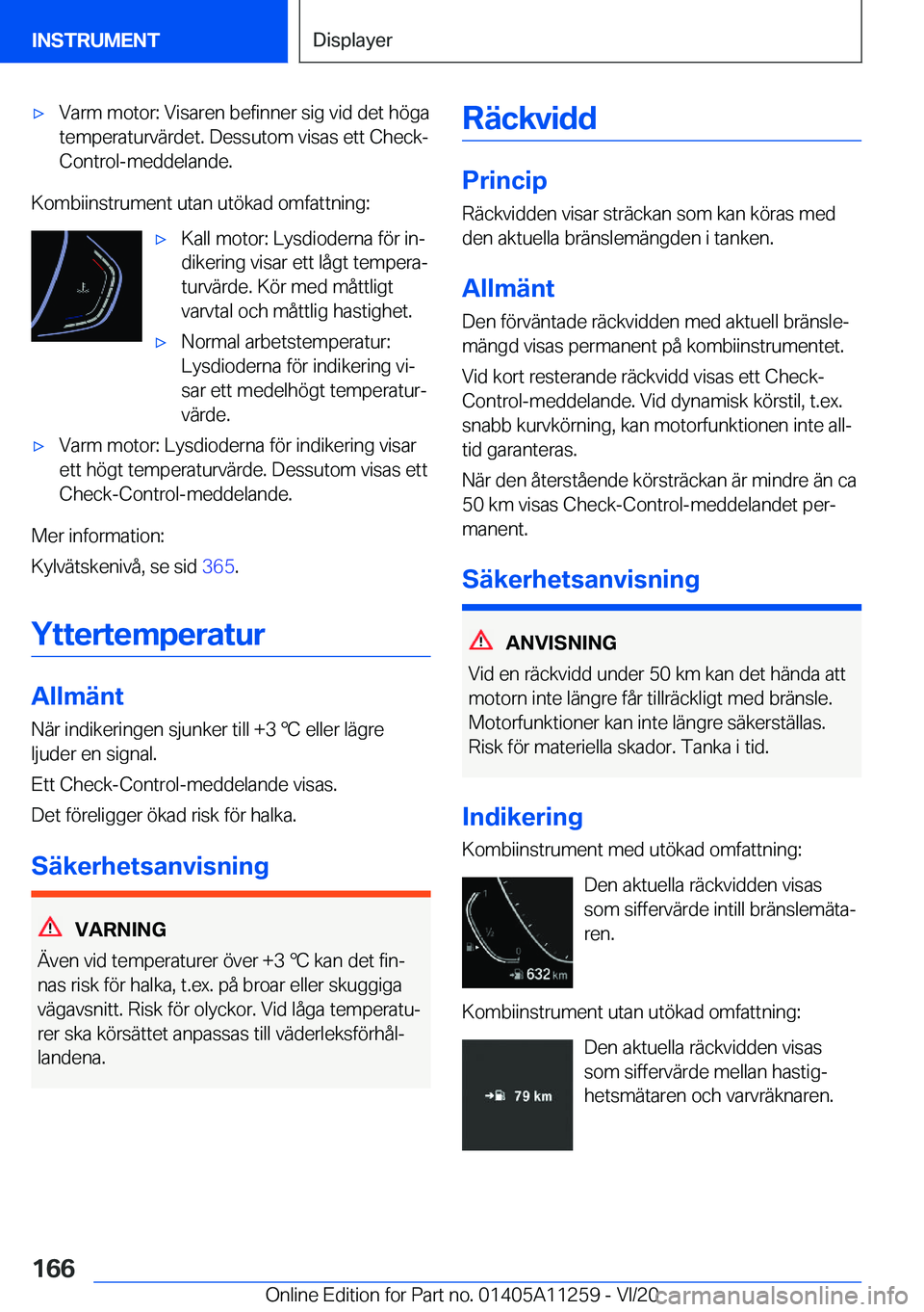 BMW 4 SERIES COUPE 2021  InstruktionsbÖcker (in Swedish) 'x�V�a�r�m��m�o�t�o�r�:��V�i�s�a�r�e�n��b�e�f�i�n�n�e�r��s�i�g��v�i�d��d�e�t��h�