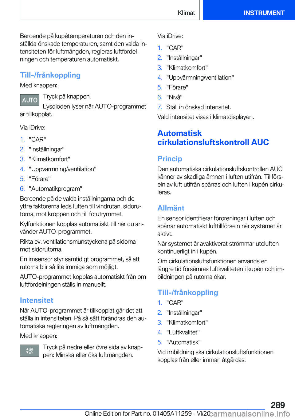BMW 4 SERIES COUPE 2021  InstruktionsbÖcker (in Swedish) �B�e�r�o�e�n�d�e��p�å��k�u�p�