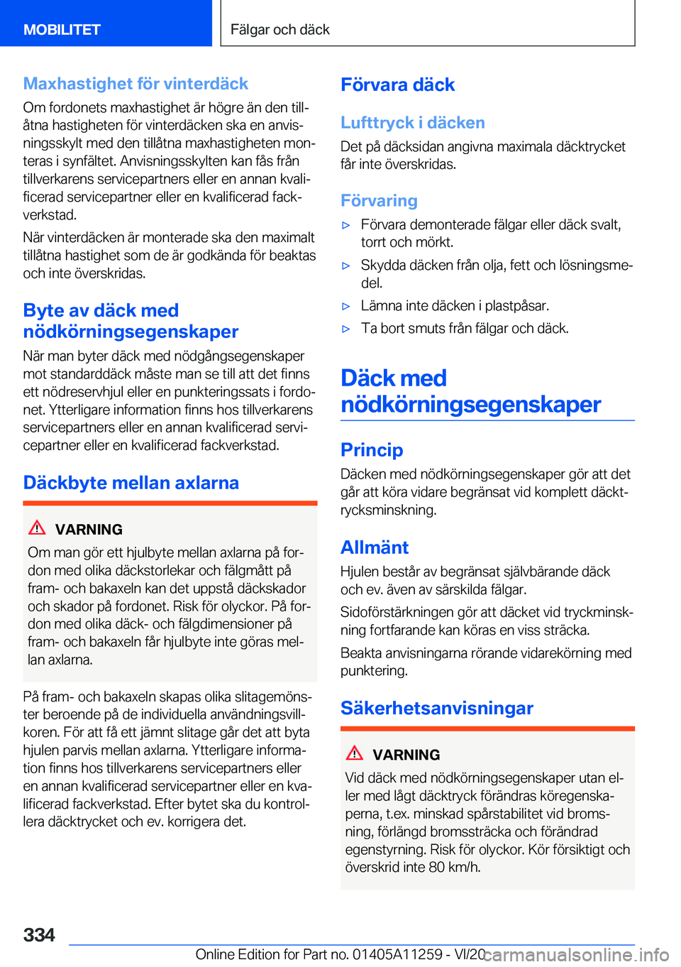BMW 4 SERIES COUPE 2021  InstruktionsbÖcker (in Swedish) �M�a�x�h�a�s�t�i�g�h�e�t��f�
