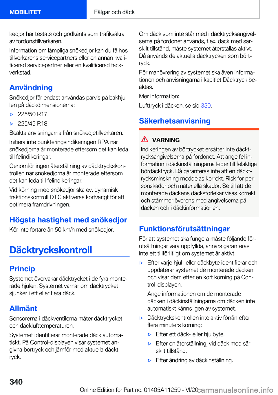 BMW 4 SERIES COUPE 2021  InstruktionsbÖcker (in Swedish) �k�e�d�j�o�r��h�a�r��t�e�s�t�a�t�s��o�c�h��g�o�d�k�ä�n�t�s��s�o�m��t�r�a�f�i�k�s�ä�k�r�a�a�v��f�o�r�d�o�n�s�t�i�l�l�v�e�r�k�a�r�e�n�.
�I�n�f�o�r�m�a�t�i�o�n��o�m��l�ä�m�p�l�i�g�a��s�n�