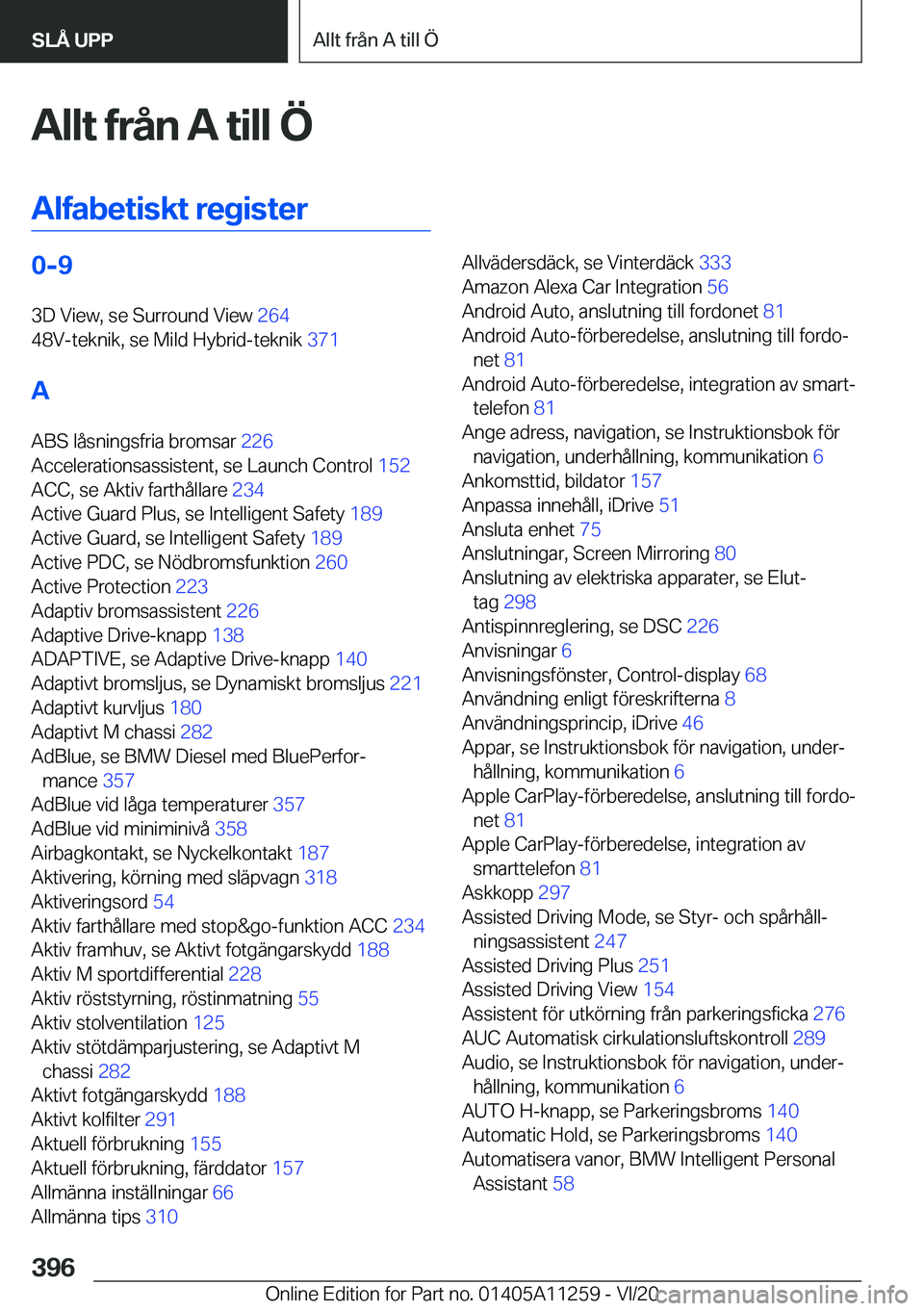 BMW 4 SERIES COUPE 2021  InstruktionsbÖcker (in Swedish) �A�l�l�t��f�r�å�n��A��t�i�l�l��