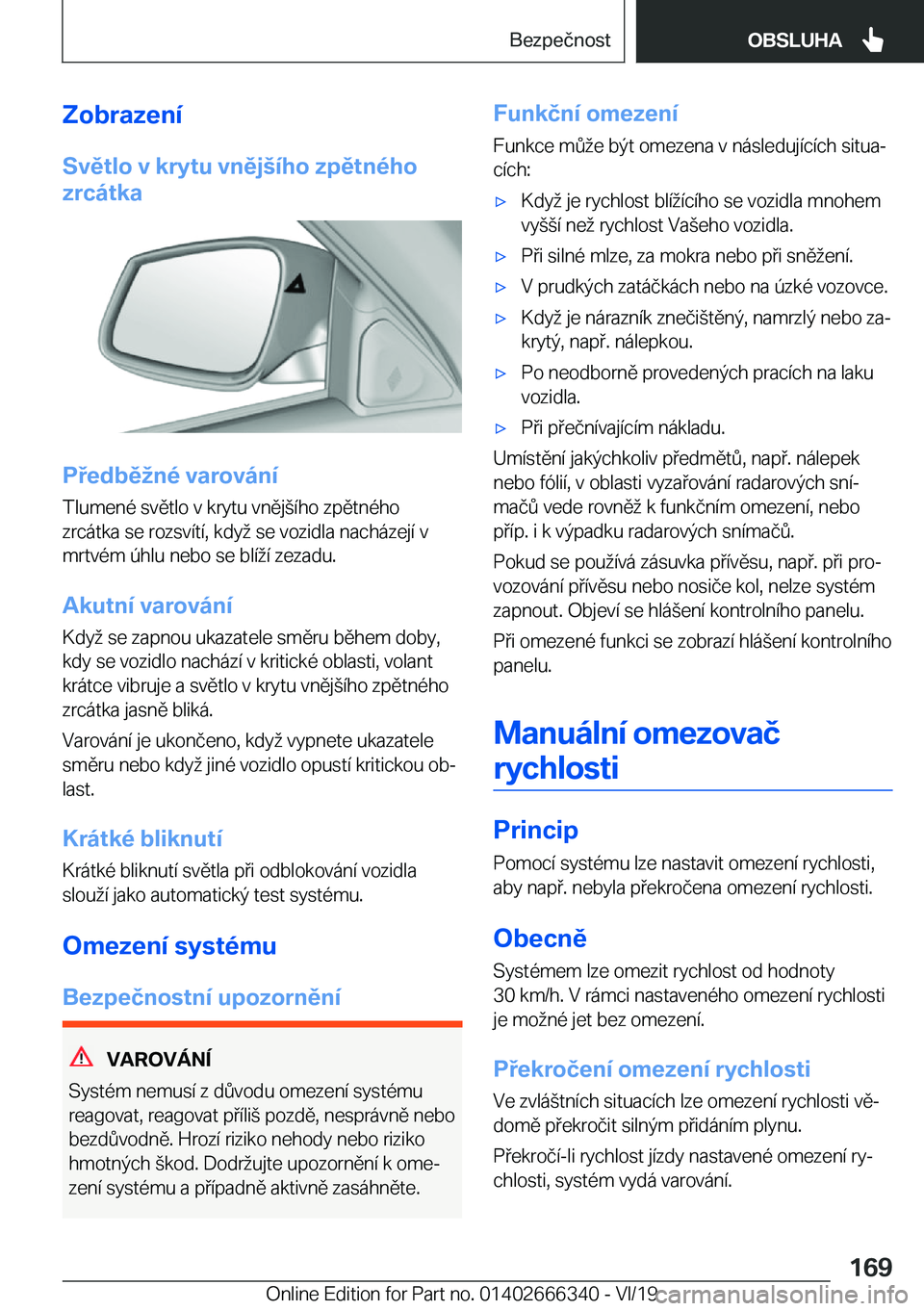 BMW 4 SERIES COUPE 2020  Návod na použití (in Czech) �Z�o�b�r�a�z�e�n�