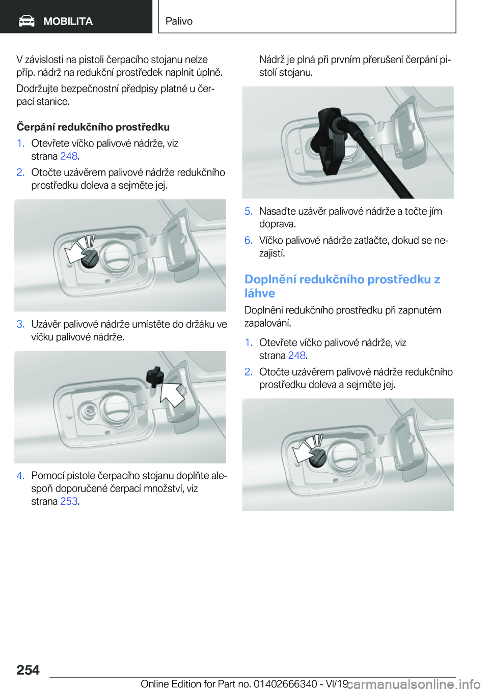 BMW 4 SERIES COUPE 2020  Návod na použití (in Czech) �V��z�