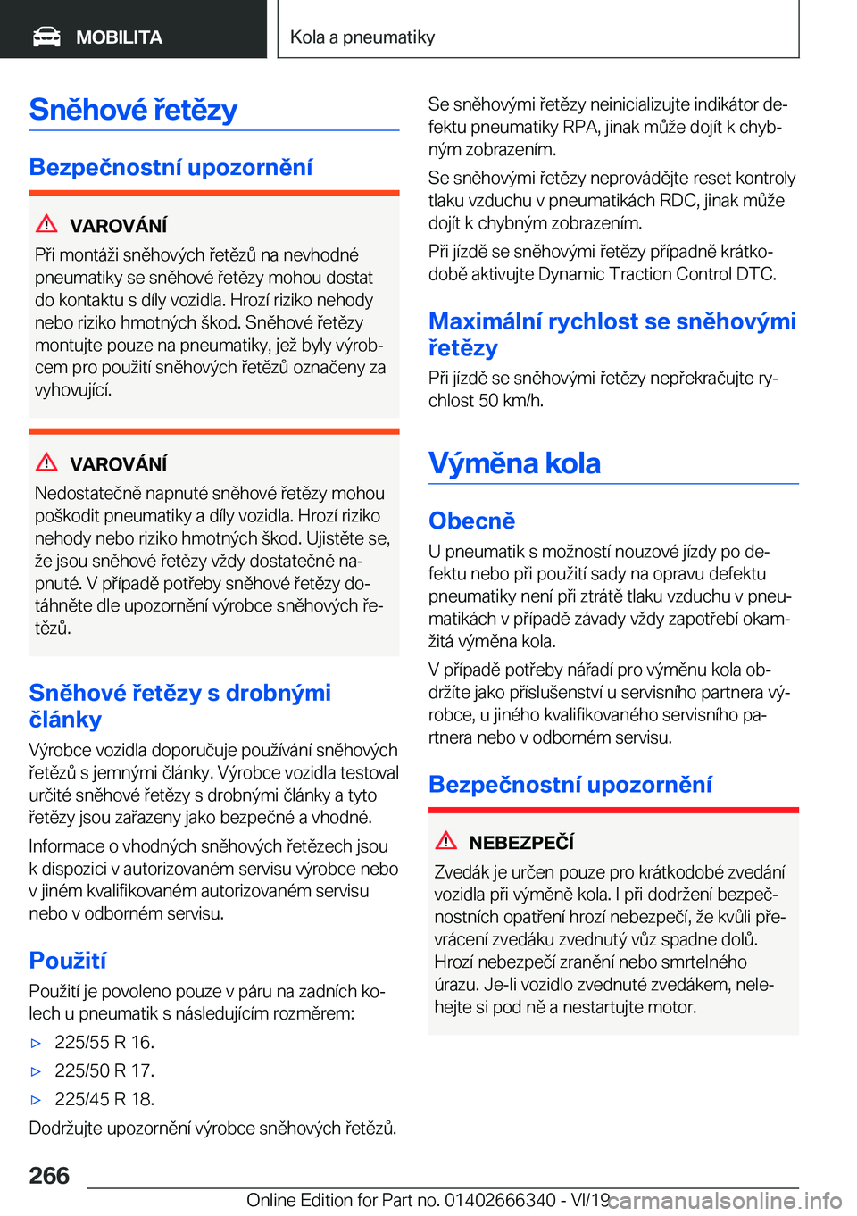 BMW 4 SERIES COUPE 2020  Návod na použití (in Czech) �S�n�ě�h�o�v�