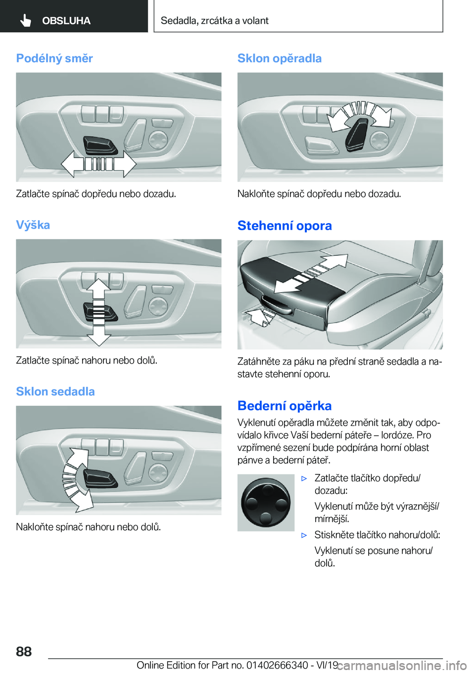 BMW 4 SERIES COUPE 2020  Návod na použití (in Czech) �P�o�d�