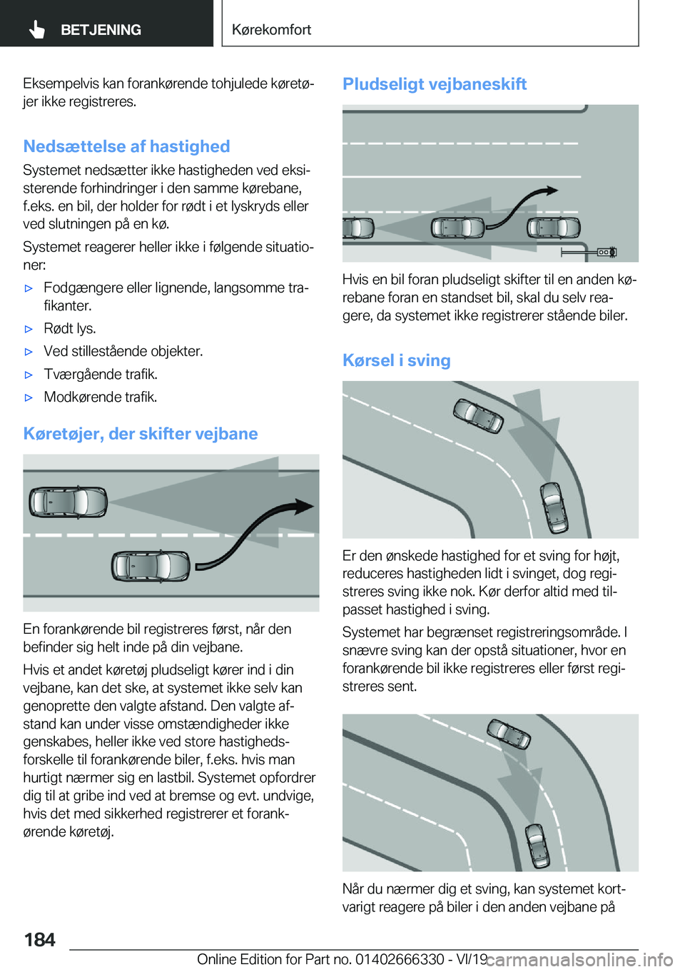 BMW 4 SERIES COUPE 2020  InstruktionsbØger (in Danish) �E�k�s�e�m�p�e�l�v�i�s��k�a�n��f�o�r�a�n�k�