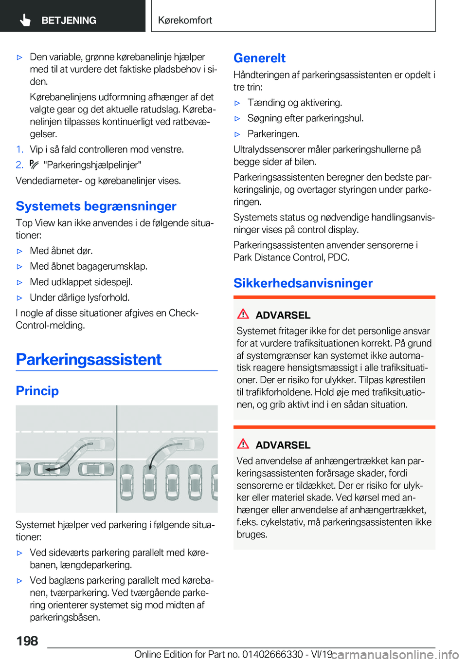 BMW 4 SERIES COUPE 2020  InstruktionsbØger (in Danish) 'x�D�e�n��v�a�r�i�a�b�l�e�,��g�r�