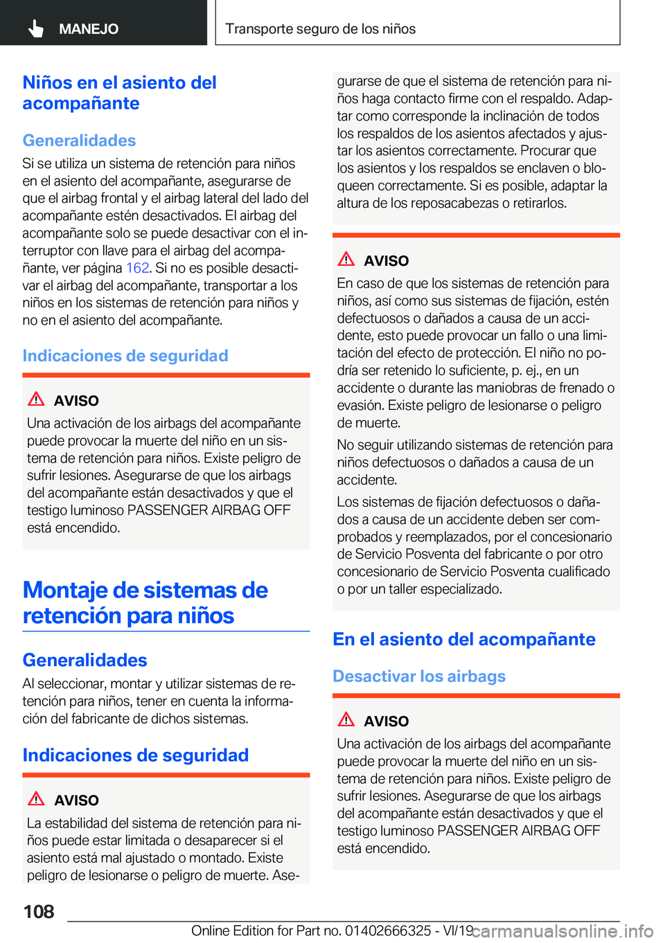 BMW 4 SERIES COUPE 2020  Manuales de Empleo (in Spanish) �N�i�