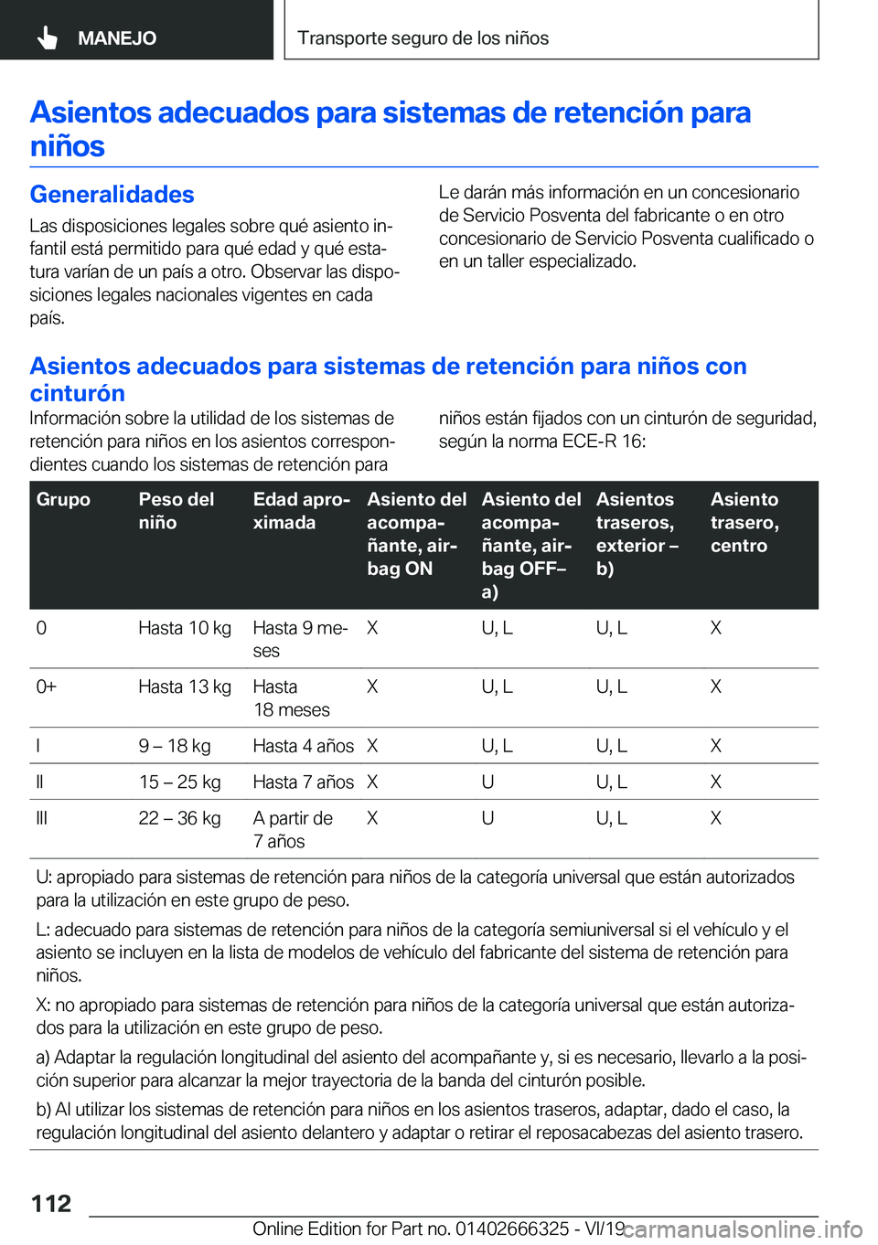 BMW 4 SERIES COUPE 2020  Manuales de Empleo (in Spanish) �A�s�i�e�n�t�o�s��a�d�e�c�u�a�d�o�s��p�a�r�a��s�i�s�t�e�m�a�s��d�e��r�e�t�e�n�c�i�