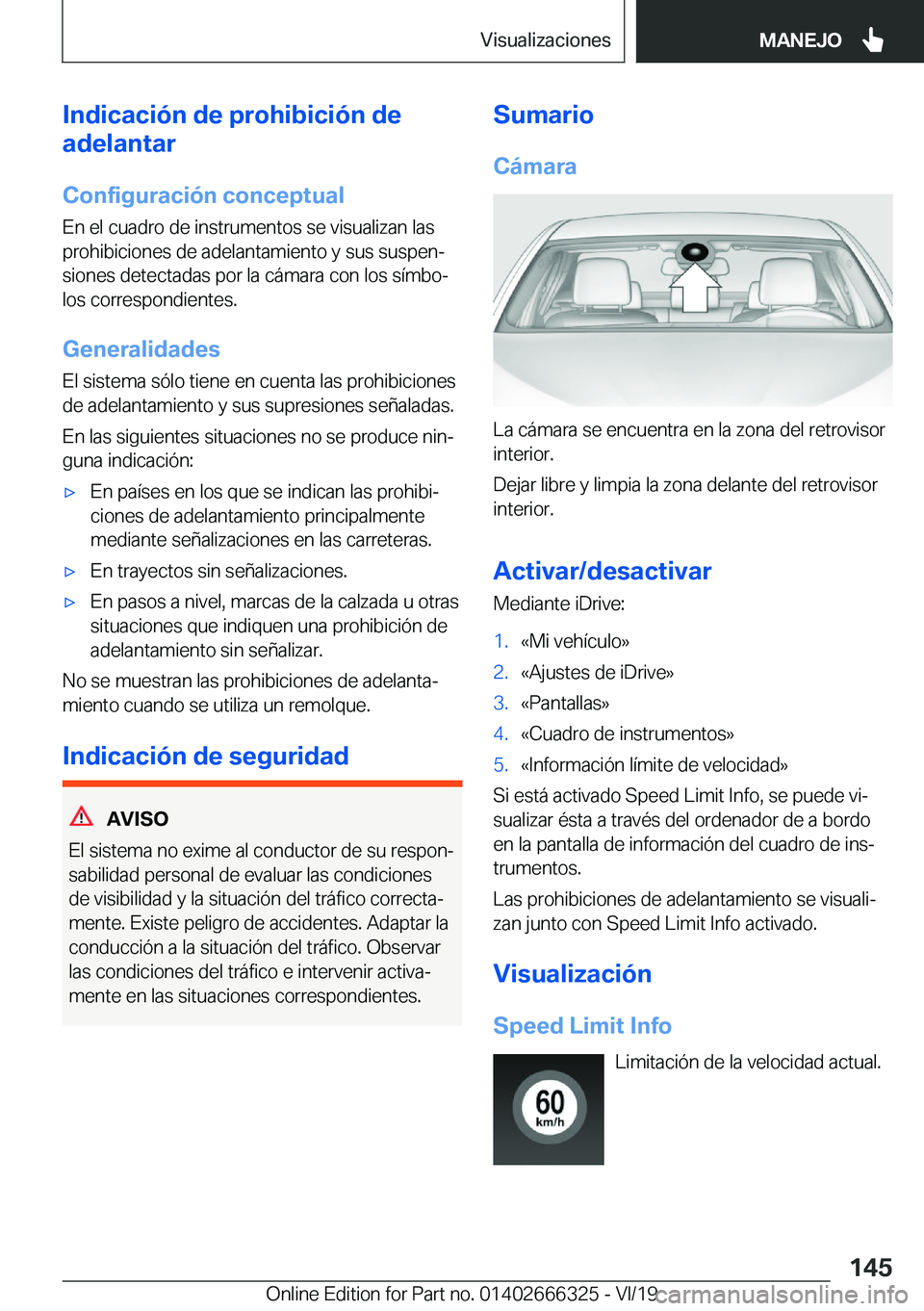 BMW 4 SERIES COUPE 2020  Manuales de Empleo (in Spanish) �I�n�d�i�c�a�c�i�