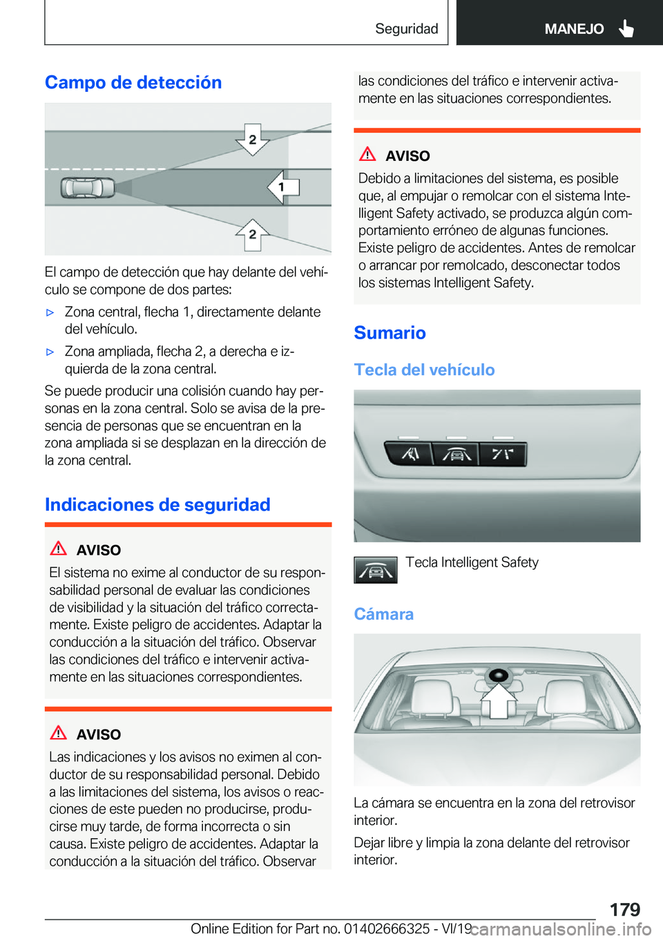 BMW 4 SERIES COUPE 2020  Manuales de Empleo (in Spanish) �C�a�m�p�o��d�e��d�e�t�e�c�c�i�