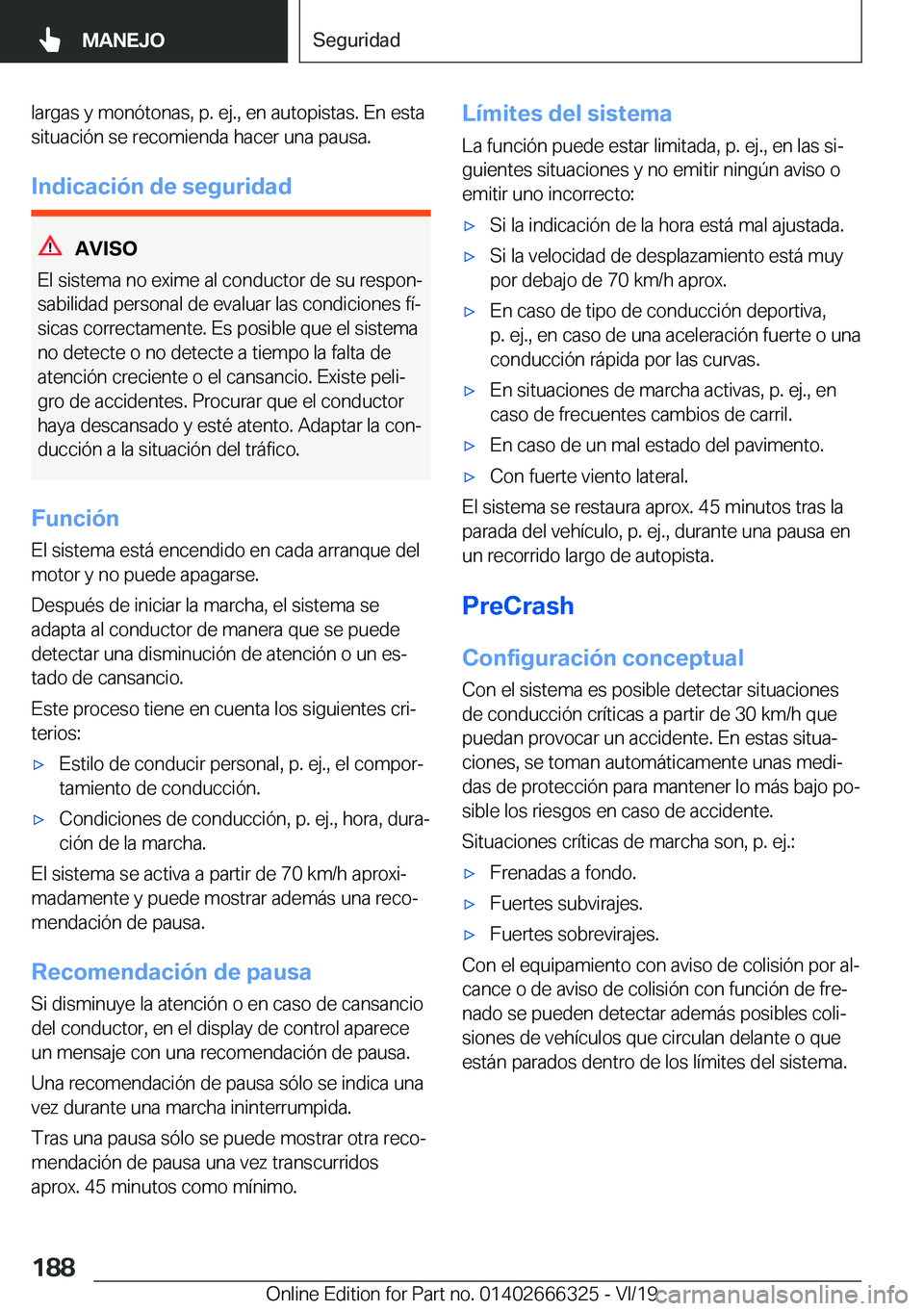 BMW 4 SERIES COUPE 2020  Manuales de Empleo (in Spanish) �l�a�r�g�a�s��y��m�o�n�