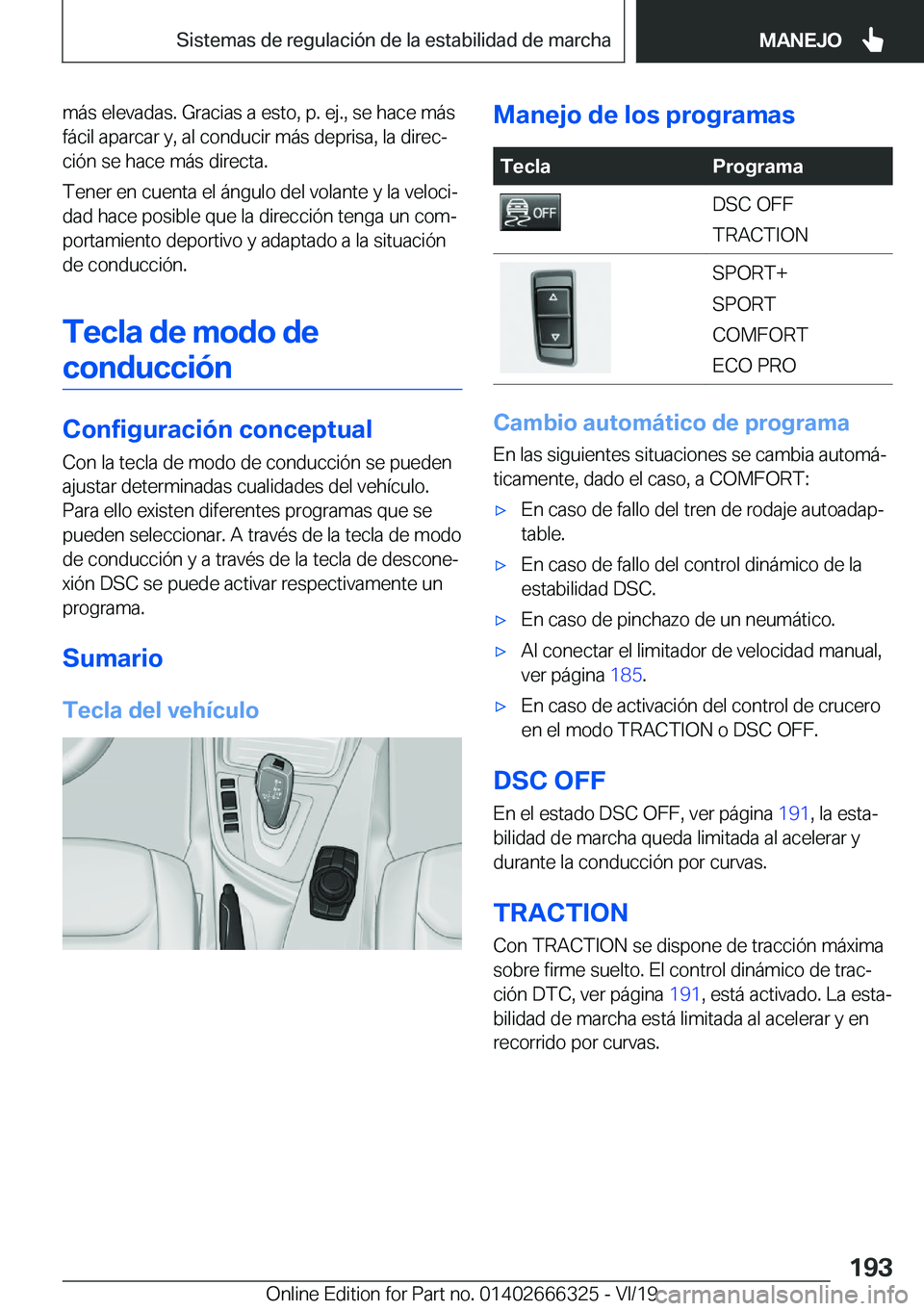 BMW 4 SERIES COUPE 2020  Manuales de Empleo (in Spanish) �m�