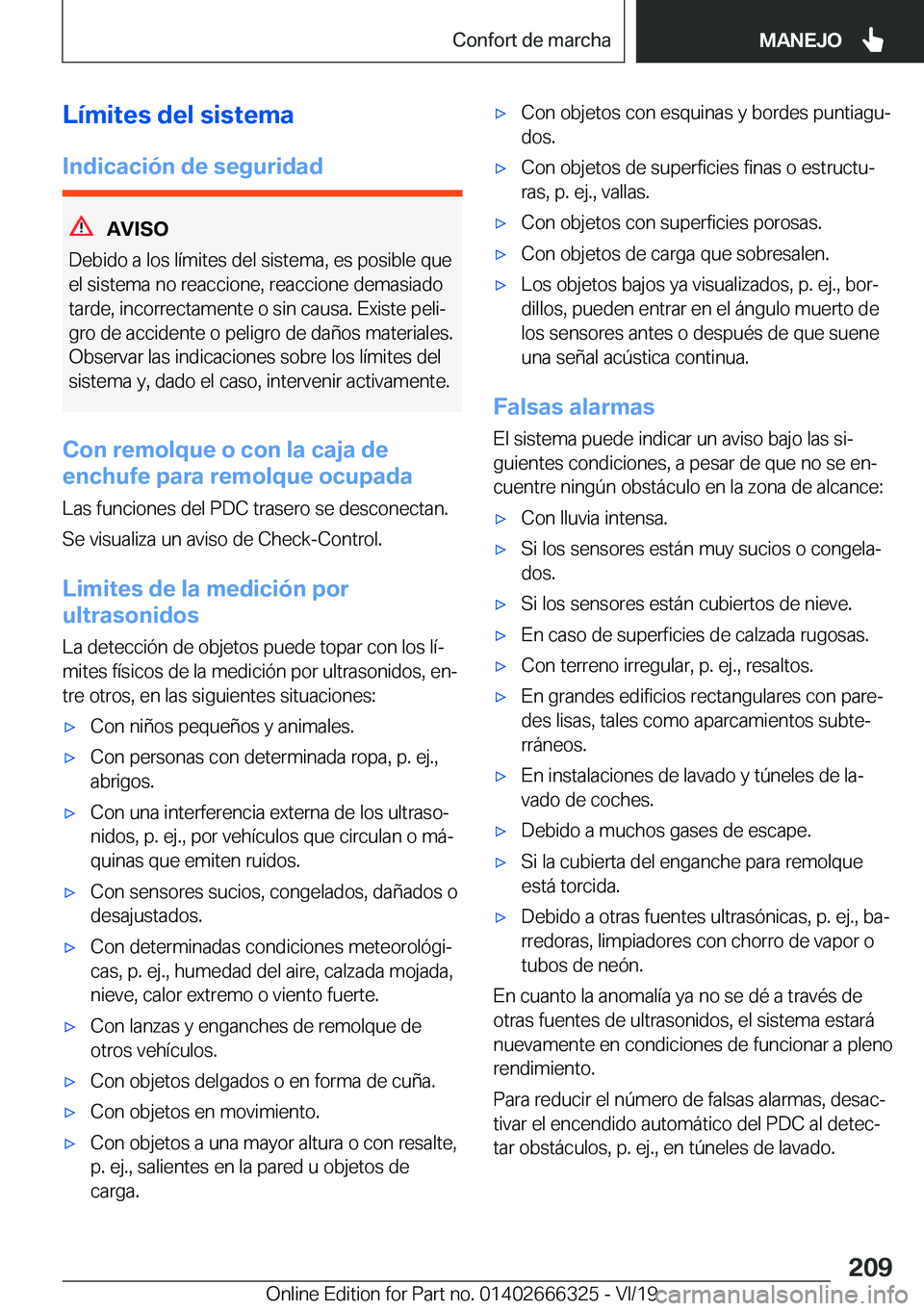 BMW 4 SERIES COUPE 2020  Manuales de Empleo (in Spanish) �L�