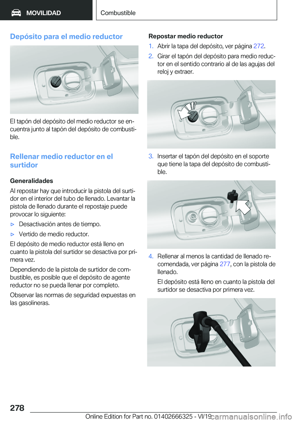 BMW 4 SERIES COUPE 2020  Manuales de Empleo (in Spanish) �D�e�p�