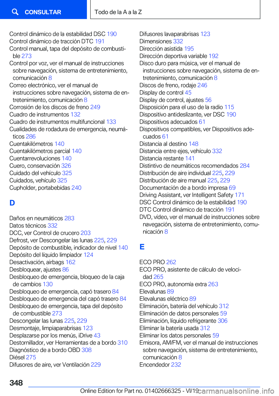 BMW 4 SERIES COUPE 2020  Manuales de Empleo (in Spanish) �C�o�n�t�r�o�l��d�i�n�