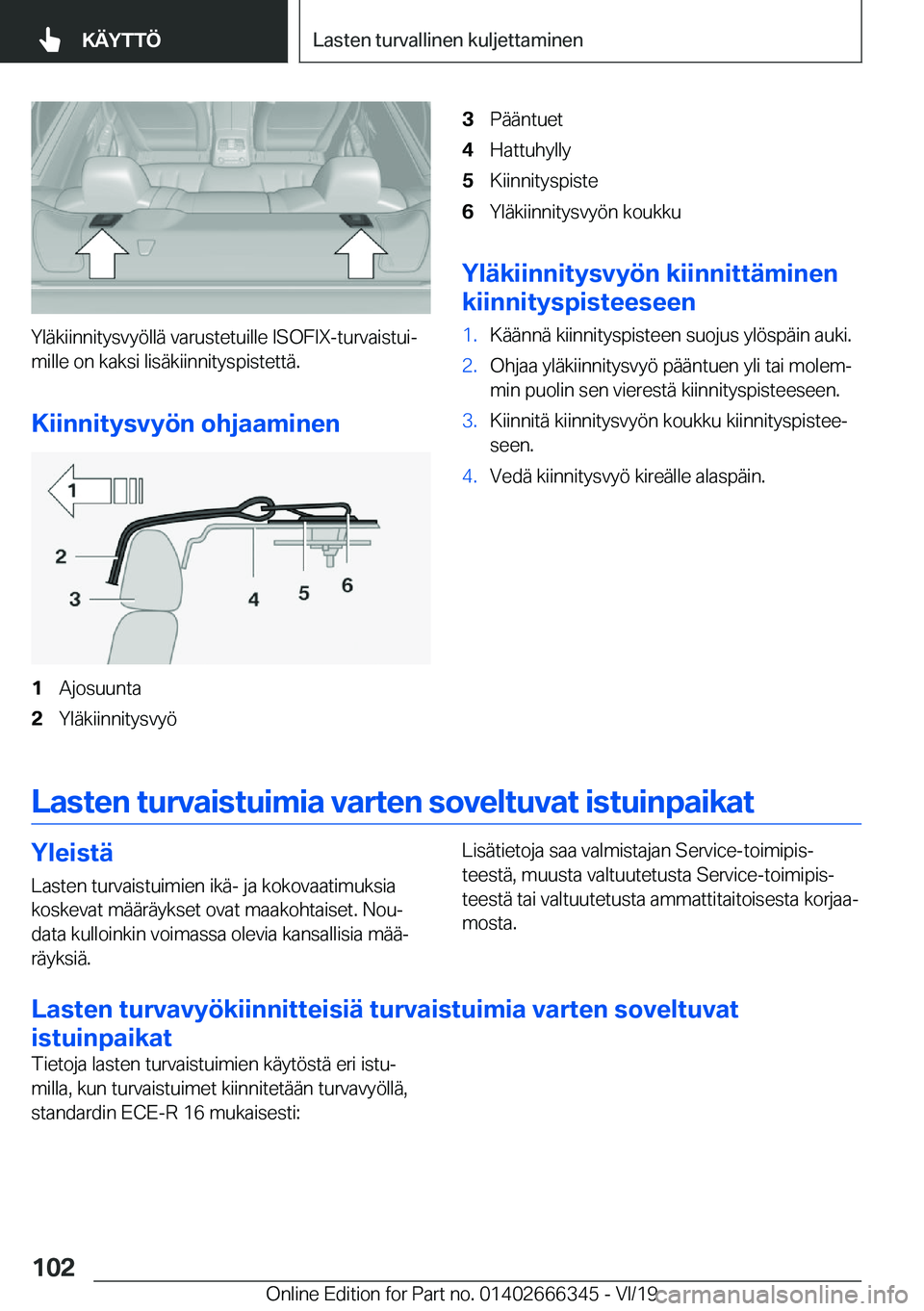 BMW 4 SERIES COUPE 2020  Omistajan Käsikirja (in Finnish) �Y�l�