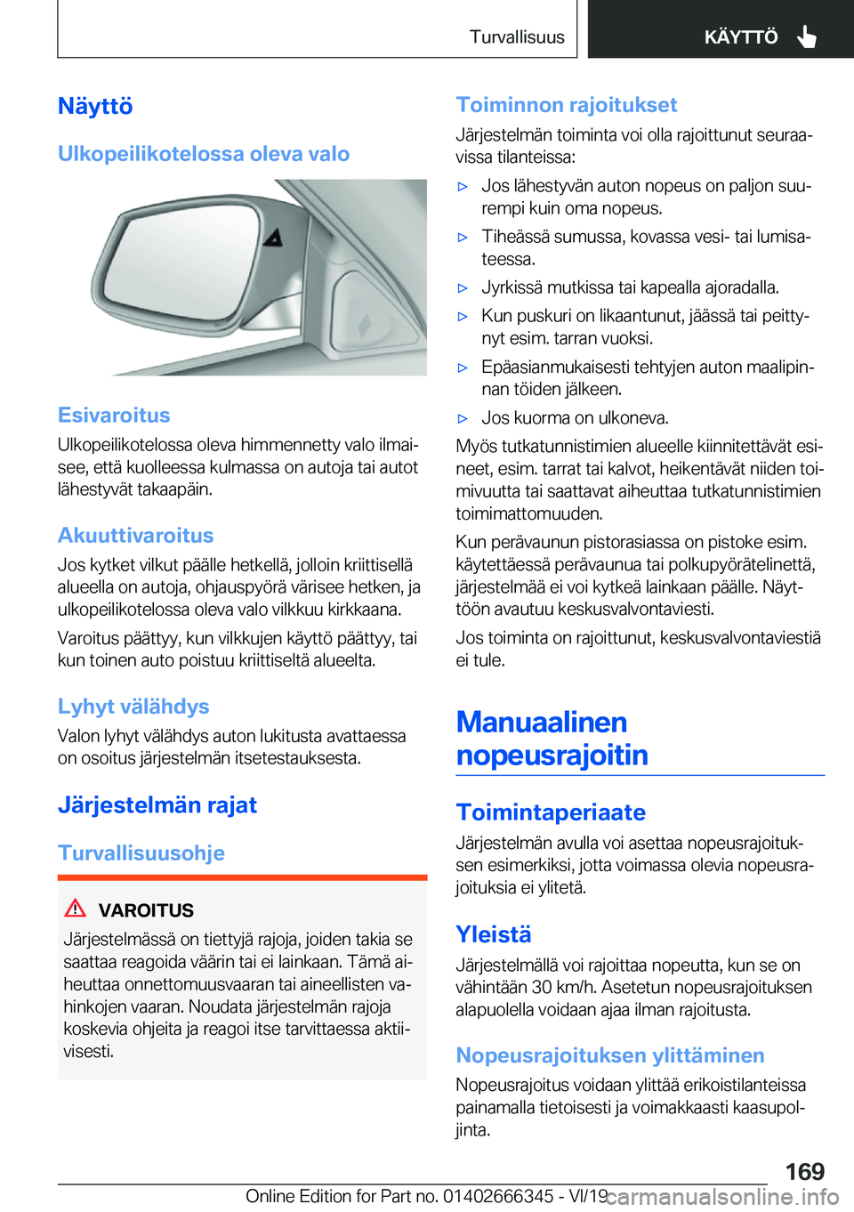 BMW 4 SERIES COUPE 2020  Omistajan Käsikirja (in Finnish) �N�