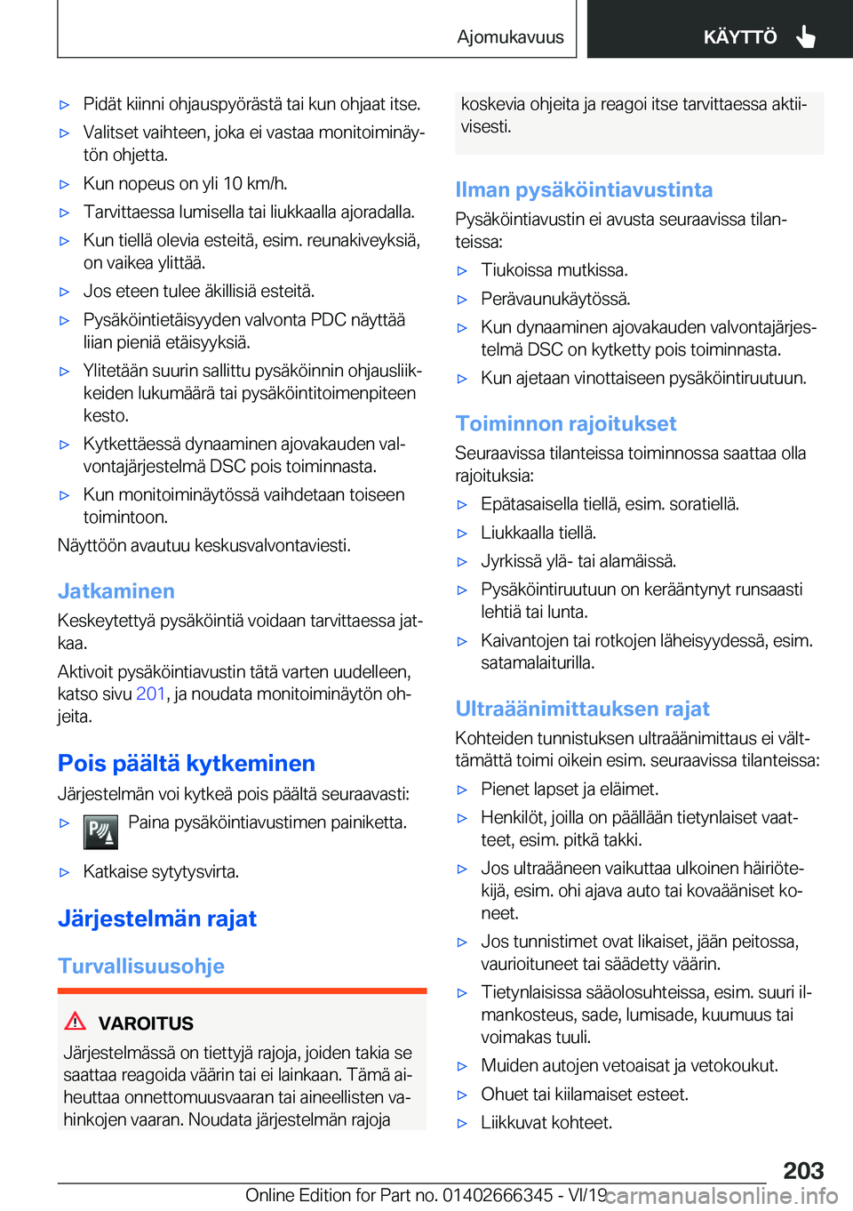 BMW 4 SERIES COUPE 2020  Omistajan Käsikirja (in Finnish) 'x�P�i�d�