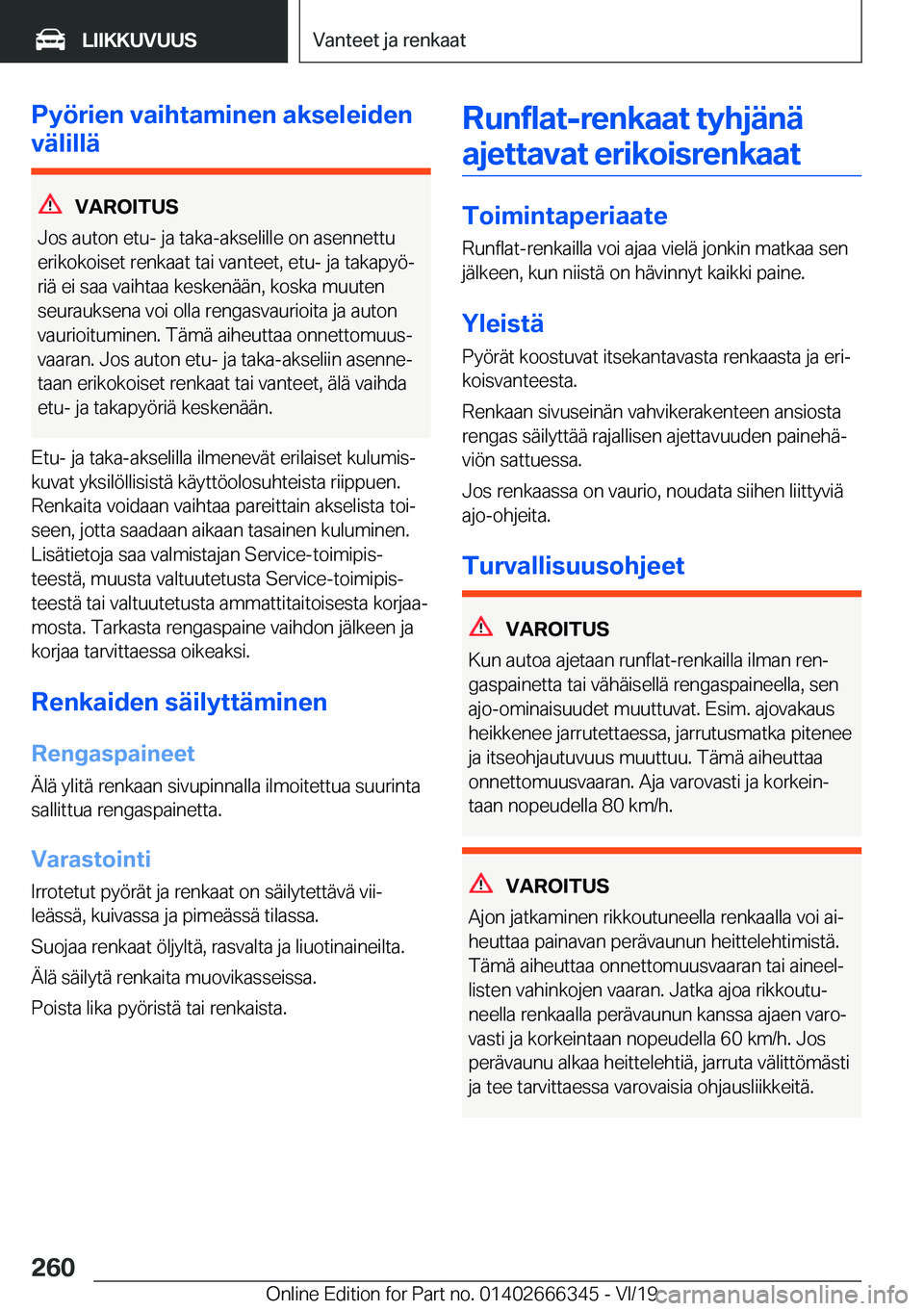 BMW 4 SERIES COUPE 2020  Omistajan Käsikirja (in Finnish) �P�y�