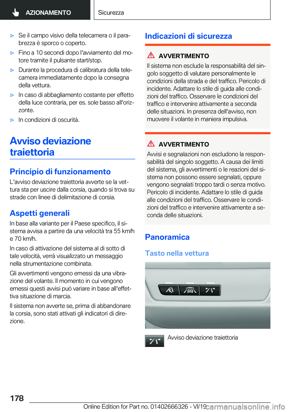 BMW 4 SERIES COUPE 2020  Libretti Di Uso E manutenzione (in Italian) 'x�S�e��i�l��c�a�m�p�o��v�i�s�i�v�o��d�e�l�l�a��t�e�l�e�c�a�m�e�r�a��o��i�l��p�a�r�aª�b�r�e�z�z�a��è��s�p�o�r�c�o��o��c�o�p�e�r�t�o�.'x�F�i�n�o��a��1�0��s�e�c�o�n�d�i��d�o�p
