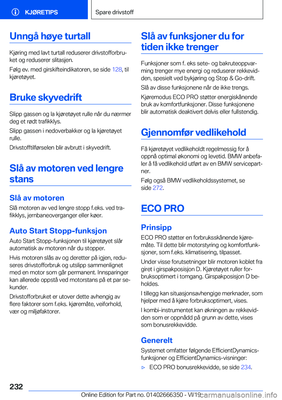 BMW 4 SERIES COUPE 2020  InstruksjonsbØker (in Norwegian) �U�n�n�g�å��h�